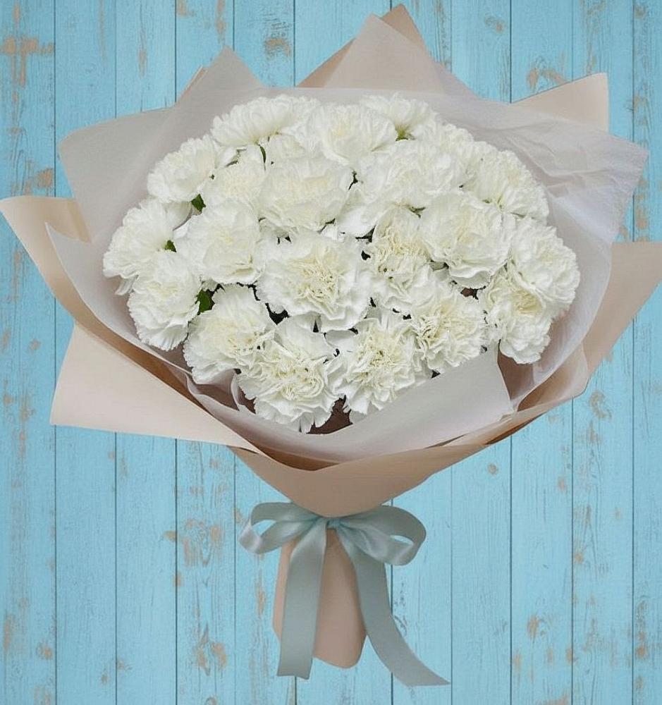 Букет цветов из: Гвоздики в Тарбушево