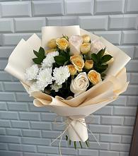 Букет цветов из:  Розы и Хризантемы в Тарбушево