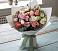 Букет цветов из: Розы, Лизиантусы и Гвоздики в Тарбушево