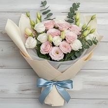 Букет цветов из:  Лизиантусы в Тарбушево