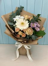 Букет цветов из:  Герберы и Хризантемы в Тарбушево