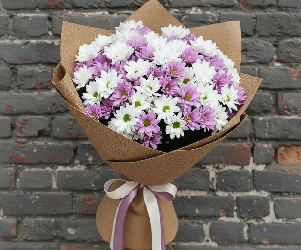 Букет цветов из: Хризантемы в Тарбушево