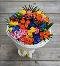 Букет цветов из:  Розы и Хризантемы в Тарбушево