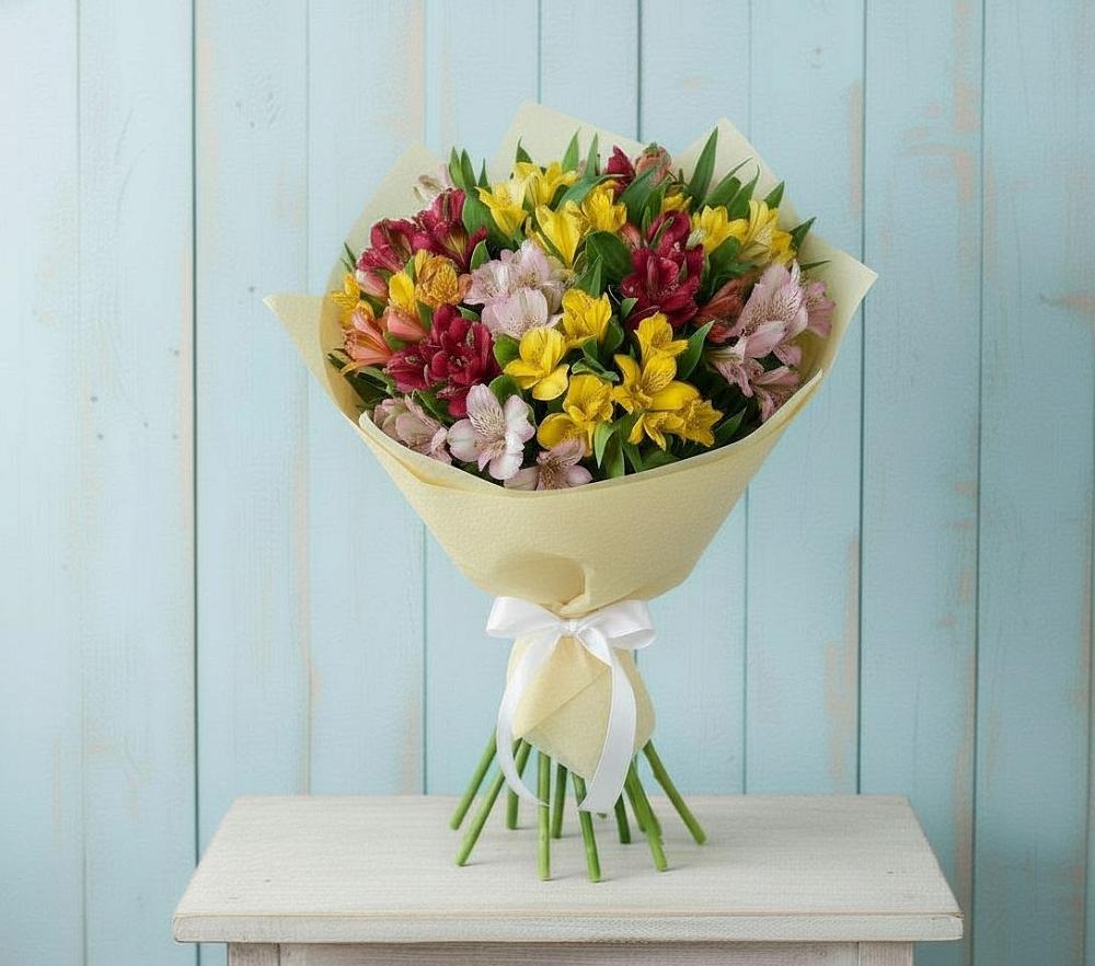 Букет цветов из: Альстромерии в Тарбушево
