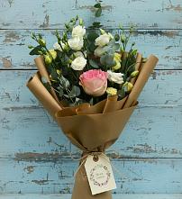 Букет цветов из:  Розы и Лизиантусы #REPLACE_PRED# Тарбушево